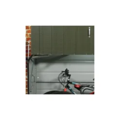 Abri à Vélos En Métal 1750L Vert 1,74m² + Kit D'ancrage TRIMETALS 10 Abri à Vélos En Métal 1750L Vert 1,74m² + Kit D'ancrage TRIMETALS -Jardin Abri Boutique abri a velos en metal 1750l vert 174m trimetals 4