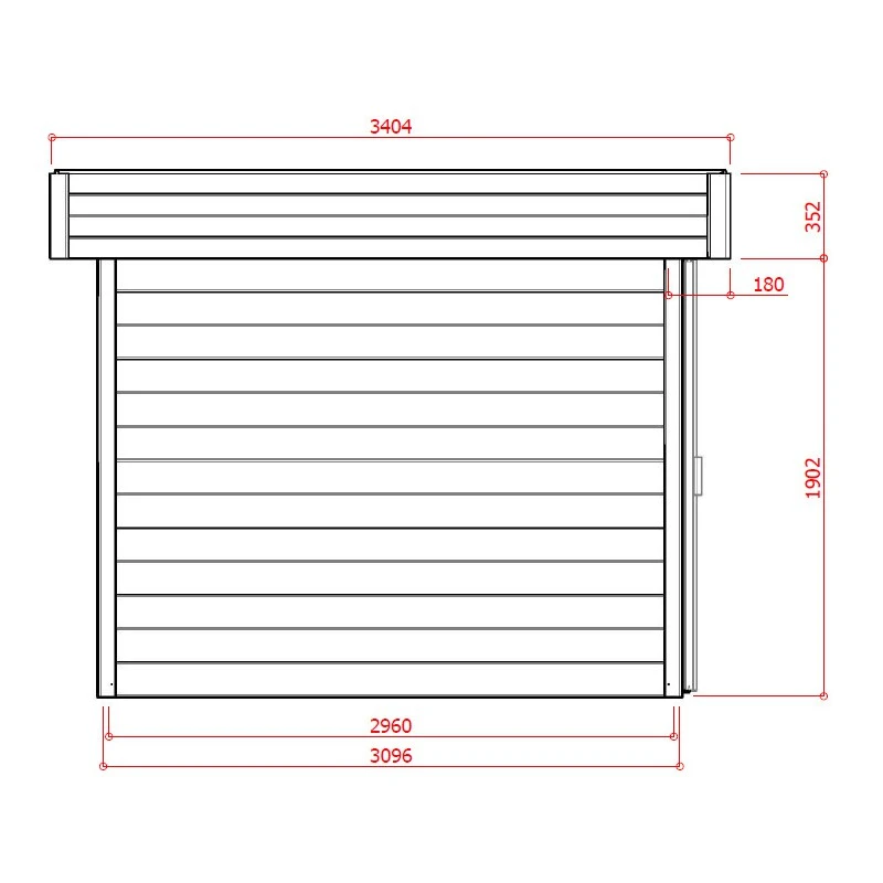 Abri De Jardin 12,07m² Malmo En Bois Massif 28mm SOLID 4 Abri De Jardin 12,07m² Malmo En Bois Massif 28mm SOLID – Image 4