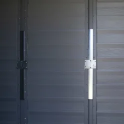 Abri De Jardin 2,35m² Monopente En Acier Galvanisé Anthracite Spacemaker -Jardin Abri Boutique abri de jardin 235m monopente en acier galvanise anthracite spacemaker 2