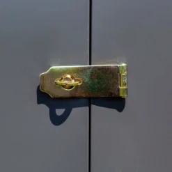 Abri De Jardin 2,4m² Adossé En Acier Galvanisé Anthracite Spacemaker -Jardin Abri Boutique abri de jardin 24m adosse en acier galvanise anthracite spacemaker 4