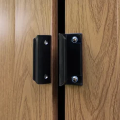 Abri De Jardin 2,93m² Toit Double Pente En Acier Galvanisé Aspect Bois Spacemaker -Jardin Abri Boutique abri de jardin 293m toit double pente en acier galvanise aspect bois spacemaker 5