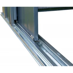 Abri De Jardin 3,65m² Toit Double Pente En Acier Galvanisé Anthracite Spacemaker -Jardin Abri Boutique abri de jardin 365m toit double pente en acier galvanise anthracite spacemaker 5