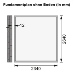Abri De Jardin Adossé En Bois Gris Terre 6,23m² Bomlitz 3 - Karibu -Jardin Abri Boutique abri de jardin adosse en bois gris terre 623m bomlitz 3 karibu 3