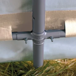 Abri De Jardin Démontable 5,4m² En Acier Et Polyéthylène Gris – Shelter Logic -Jardin Abri Boutique abri de jardin demontable 54m en acier et polyethylene gris shelter logic 4