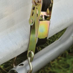 Abri De Jardin Démontable 5,4m² En Acier Et Polyéthylène Gris – Shelter Logic -Jardin Abri Boutique abri de jardin demontable 54m en acier et polyethylene gris shelter logic 5