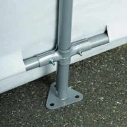 Abri De Jardin Démontable 5,76m² En Acier Et Polyéthylène Vert – Shelter Logic -Jardin Abri Boutique abri de jardin demontable 576m en acier et polyethylene vert shelter logic 3