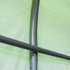 Abri De Jardin Démontable 5,76m² En Acier Et Polyéthylène Vert – Shelter Logic -Jardin Abri Boutique abri de jardin demontable 576m en acier et polyethylene vert shelter logic 4