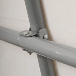 Abri De Jardin Démontable 9m² à Toit Arrondi En Acier Et Polyéthylène Gris – Shelter Logic -Jardin Abri Boutique abri de jardin demontable 9m a toit arrondi en acier et polyethylene gris shelter logic 3