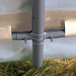 Abri De Jardin Démontable 9m² à Toit Arrondi En Acier Et Polyéthylène Gris – Shelter Logic -Jardin Abri Boutique abri de jardin demontable 9m a toit arrondi en acier et polyethylene gris shelter logic 4