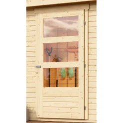 Abri De Jardin En Bois 6,55m² Avec Appentis De 2,40 M Freiburg 4 - Karibu -Jardin Abri Boutique abri de jardin en bois 655m avec appentis de 240 m freiburg 4 karibu 5