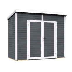 Abri De Jardin En Bois Anthracite 3,49m² Skur 2 + Plancher – Baltic 8 Abri De Jardin En Bois Anthracite 3,49m² Skur 2 + Plancher – Baltic -Jardin Abri Boutique abri de jardin en bois anthracite 349m skur 2 plancher baltic 1