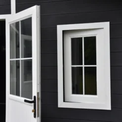 Abri De Jardin En Bois Composite 28mm Anthracite 19,22m² PREMIUM - Woodlife Garden -Jardin Abri Boutique abri de jardin en bois composite 28mm anthracite 1922m premium woodlife garden 5