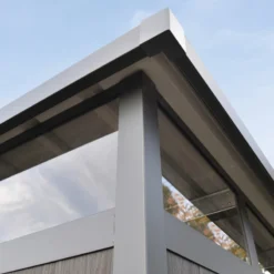 Abri De Jardin En Bois Composite 28mm Anthracite 5,28m² GORDON Skylight - Woodlife Garden -Jardin Abri Boutique abri de jardin en bois composite 28mm anthracite 528m gordon skylight woodlife garden 5