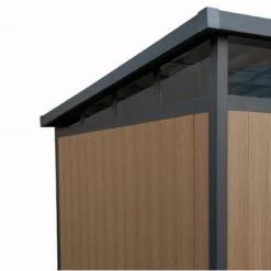 Abri De Jardin En Bois Composite 28mm Aspect Bois 5,28m² WINSTON Skylight - Woodlife Garden -Jardin Abri Boutique abri de jardin en bois composite 28mm aspect bois 528m winston skylight woodlife garden 4