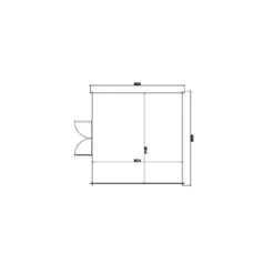 Abri De Jardin En Bois Composite 28mm Bois Vieilli 14,44m² Double Porte Alu Et Double Vitrage - WoodLife Garden -Jardin Abri Boutique abri de jardin en bois composite 28mm bois vieilli 1444m double porte alu et double vitrage woodlife 5