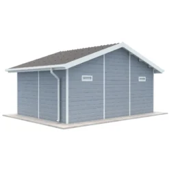 Abri De Jardin En Bois Composite 28mm Gris Clair 19,22m² PREMIUM - Woodlife Garden 10 Abri De Jardin En Bois Composite 28mm Gris Clair 19,22m² PREMIUM - Woodlife Garden -Jardin Abri Boutique abri de jardin en bois composite 28mm gris clair 1922m premium woodlife garden 4