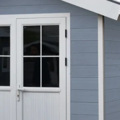 Abri De Jardin En Bois Composite 28mm Gris Clair 4,77m² PREMIUM - Woodlife Garden 11 Abri De Jardin En Bois Composite 28mm Gris Clair 4,77m² PREMIUM - Woodlife Garden -Jardin Abri Boutique abri de jardin en bois composite 28mm gris clair 477m premium woodlife garden 5