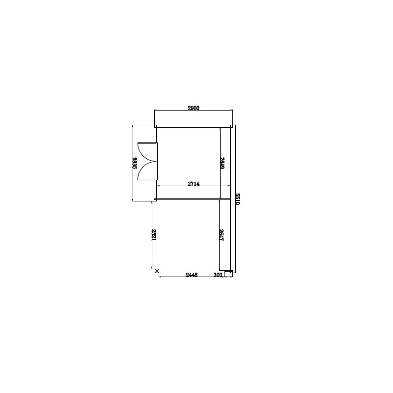 Abri De Jardin En Bois Composite Bois Vieilli 9m² + 9m² Terrasse - Woodlife Garden 6 Abri De Jardin En Bois Composite Bois Vieilli 9m² + 9m² Terrasse - Woodlife Garden – Image 6