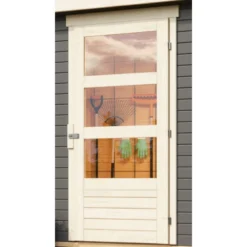 Abri De Jardin En Bois Gris Terre 6,55m² Avec Appentis De 2,40 M Freiburg 4 - Karibu -Jardin Abri Boutique abri de jardin en bois gris terre 655m avec appentis de 240 m freiburg 4 karibu 5