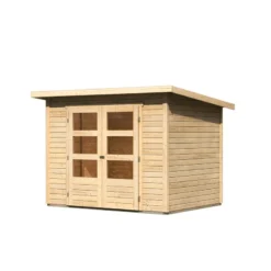 Abri De Jardin En Bois Massif 4,57m² Stockach 3 – Karibu -Jardin Abri Boutique abri de jardin en bois massif 457m stockach 3 woodfeeling 2