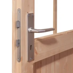 Abri De Jardin En Bois Massif Anthracite 8,82m² Bastrup 5 Avec Appentis 300cm Et Paroi Arrière – Karibu -Jardin Abri Boutique abri de jardin en bois massif anthracite 882m bastrup 5 avec appentis 300cm et paroi arriere woodfeeling 5