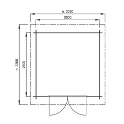 Abri De Jardin En Bois Massif Brut 28mm Karpalo 6,8m² + Plancher - Luoman 6 Abri De Jardin En Bois Massif Brut 28mm Karpalo 6,8m² + Plancher - Luoman -Jardin Abri Boutique abri de jardin en bois massif brut 28mm karpalo 68m plancher luoman 2