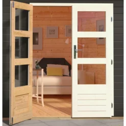 Abri De Jardin En Bois Massif Gris Terre 4,16m² Kandern 1 – WoodFeeling -Jardin Abri Boutique abri de jardin en bois massif gris terre 416m kandern 1 woodfeeling 4