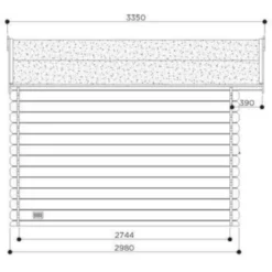 Abri De Jardin En Bois Traité Autoclave 28mm Lannion Porte Double 8,88m² - SOLID 5 Abri De Jardin En Bois Traité Autoclave 28mm Lannion Porte Double 8,88m² - SOLID -Jardin Abri Boutique abri de jardin en bois traite autoclave 28mm lannion porte double 888m solid 2