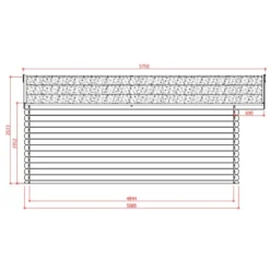 Abri De Jardin En Bois Traité Autoclave 28mm Montreux Avec Double Porte 25,81m² - SOLID 5 Abri De Jardin En Bois Traité Autoclave 28mm Montreux Avec Double Porte 25,81m² - SOLID -Jardin Abri Boutique abri de jardin en bois traite autoclave 28mm montreux avec double porte 2581m solid 2