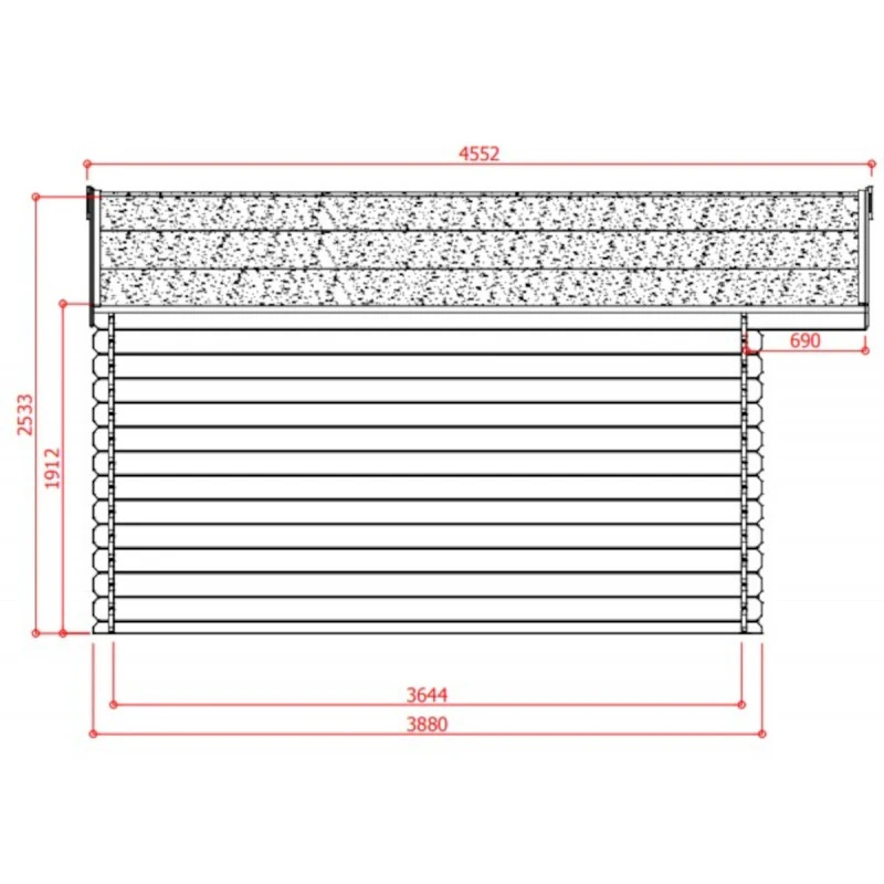 Abri De Jardin En Bois Traité Autoclave 28mm ZÜRICH Avec Double Porte 19,71m² - SOLID 3 Abri De Jardin En Bois Traité Autoclave 28mm ZÜRICH Avec Double Porte 19,71m² - SOLID – Image 3
