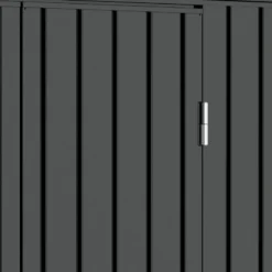 Abri De Jardin En Métal Anthracite 5,22m² + Kit D'ancrage + Kit De Fondation DURAMAX -Jardin Abri Boutique abri de jardin en metal anthracite 522m duramax kit d ancrage kit de fondation 5