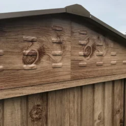 Abri De Jardin En Métal Imitation Bois 4,78m² - DURAMAX -Jardin Abri Boutique abri de jardin en metal imitation bois 475m duramax 1 5