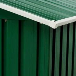 Abri De Jardin En Métal Vert Pin 4,78m² - DURAMAX + Kit D'ancrage -Jardin Abri Boutique abri de jardin en metal vert pin 478m duramax 4