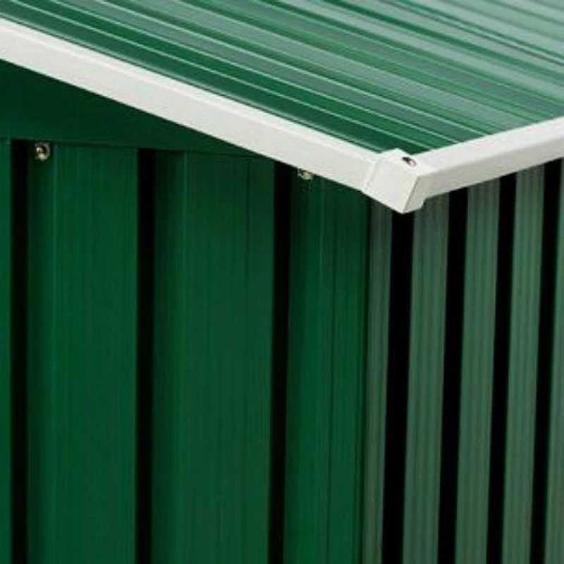 Abri De Jardin En Métal Vert Pin 9,75m² - DURAMAX + Kit D'ancrage 3 Abri De Jardin En Métal Vert Pin 9,75m² - DURAMAX + Kit D'ancrage – Image 3