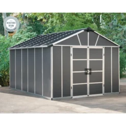 Abri De Jardin En Polycarbonate 11,7m² Avec Plancher YUKON - Palram - Canopia 9 Abri De Jardin En Polycarbonate 11,7m² Avec Plancher YUKON - Palram - Canopia -Jardin Abri Boutique abri de jardin en polycarbonate 117m avec plancher yukon palram 3