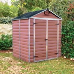 Abri De Jardin En Polycarbonate 2,65m² Skylight Amber - Palram - Canopia