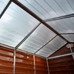 Abri De Jardin En Polycarbonate 2,65m² Skylight Amber - Palram - Canopia -Jardin Abri Boutique abri de jardin en polycarbonate 265m skylight amber palram 4