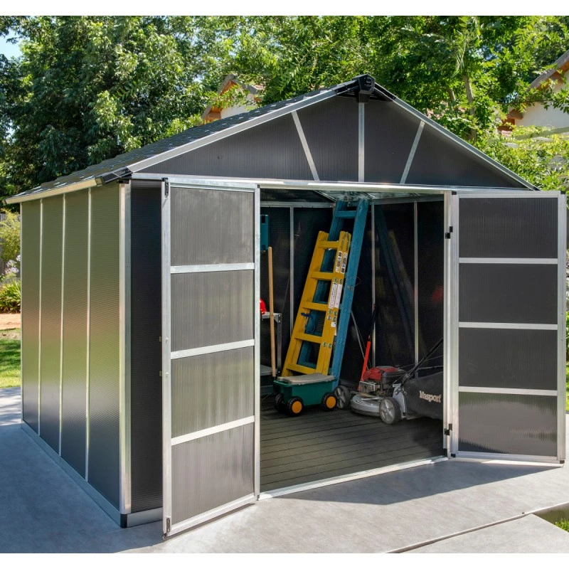 Abri De Jardin En Polycarbonate 7,9m² Avec Plancher YUKON - Palram - Canopia 1 Abri De Jardin En Polycarbonate 7,9m² Avec Plancher YUKON - Palram - Canopia