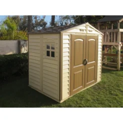 Abri De Jardin En PVC WoodStyle Premium 4,13m² Duramax