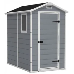 Abri De Jardin En Résine 2,5m² Premium 46 S Gris Clair + Plancher - Keter 8 Abri De Jardin En Résine 2,5m² Premium 46 S Gris Clair + Plancher - Keter -Jardin Abri Boutique abri de jardin en resine 25m premium 46 s gris clair plancher keter 2