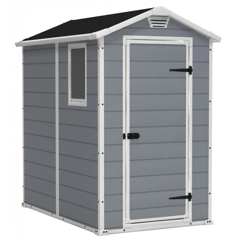 Abri De Jardin En Résine 2,5m² Premium 46 S Gris Clair + Plancher - Keter 3 Abri De Jardin En Résine 2,5m² Premium 46 S Gris Clair + Plancher - Keter – Image 3