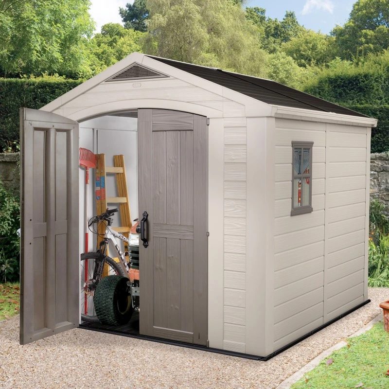 Abri De Jardin En Résine Sydney 6,32m² + Plancher Keter 2 Abri De Jardin En Résine Sydney 6,32m² + Plancher Keter – Image 2
