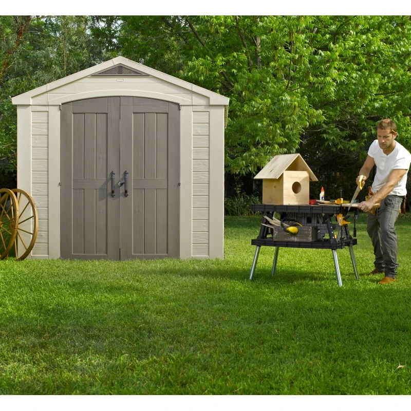 Abri De Jardin En Résine Sydney 6,32m² + Plancher Keter 3 Abri De Jardin En Résine Sydney 6,32m² + Plancher Keter – Image 3