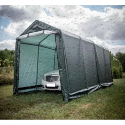 Abri De Jardin En Toile Renforcée Verte Toit 2 Pentes 18,60m² HABRITA 8 Abri De Jardin En Toile Renforcée Verte Toit 2 Pentes 18,60m² HABRITA -Jardin Abri Boutique abri de jardin en toile renforcee verte toit 2 pentes 1860m habrita 2