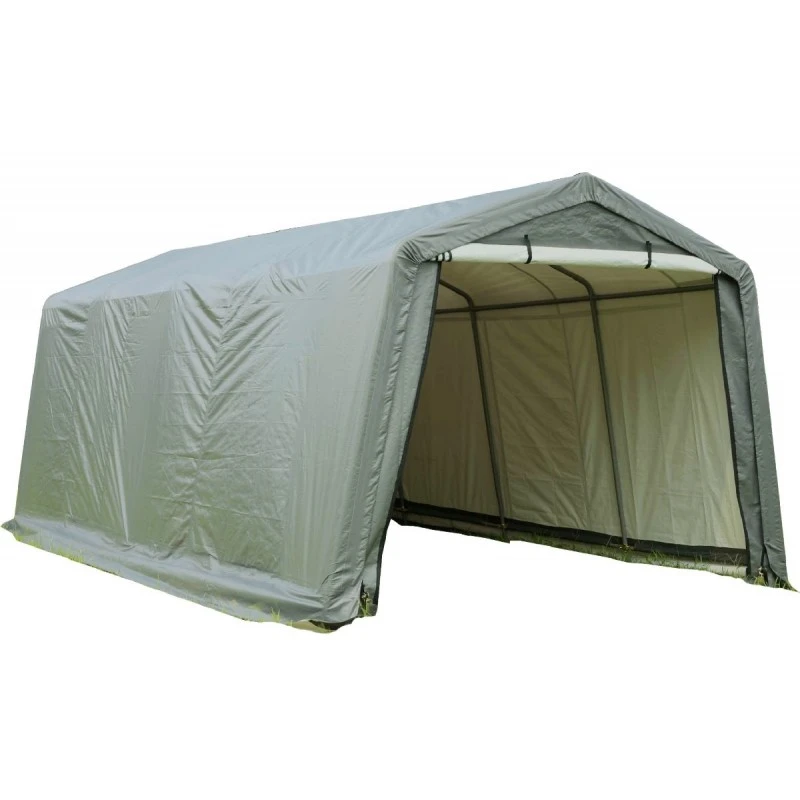 Abri De Jardin En Toile Renforcée Verte Toit 2 Pentes 18,60m² HABRITA 6 Abri De Jardin En Toile Renforcée Verte Toit 2 Pentes 18,60m² HABRITA – Image 6