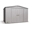 Abri De Jardin En Métal 6,5m² Silver Grey Fraser - ABSCO