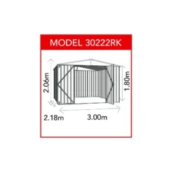 Abri De Jardin En Métal 6,5m² Silver Grey Fraser - ABSCO 7 Abri De Jardin En Métal 6,5m² Silver Grey Fraser - ABSCO -Jardin Abri Boutique abri de jardin metal 654m silver grey haut de gamme 2