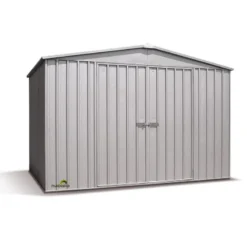 Abri De Jardin En Métal 6,5m² Silver Grey Fraser - ABSCO