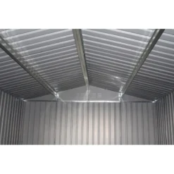 Abri De Jardin Métal 8,84m² FIRST Anthracite + Kit D'ancrage X-METAL -Jardin Abri Boutique abri de jardin metal 884m first anthracite kit d ancrage x metal 4