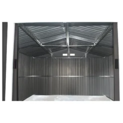 Abri De Jardin En Métal 8,84m² PLUS Anthracite + Kit D'ancrage X-METAL 11 Abri De Jardin En Métal 8,84m² PLUS Anthracite + Kit D'ancrage X-METAL -Jardin Abri Boutique abri de jardin metal 884m plus anthracite kit d ancrage x metal 5